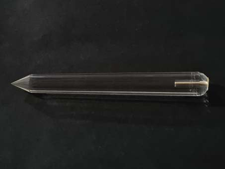 Laser Crystal with Gold-15 cm-77 g-G301OOSA