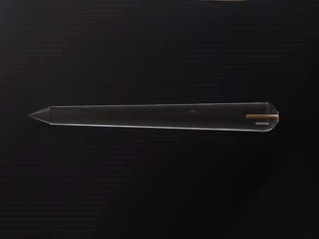 Laser Crystal with Gold-21 cm-168 g-G350SPRIS