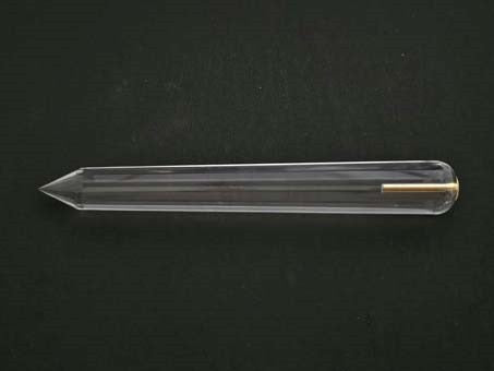 Laser Crystal with Gold-15 cm-90 g-G370EDSA