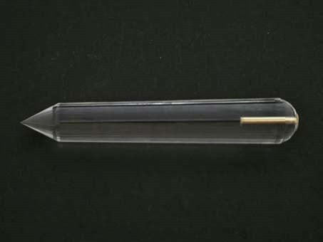 Laser Crystal with Gold-13 cm-108 g-G373SDRSN