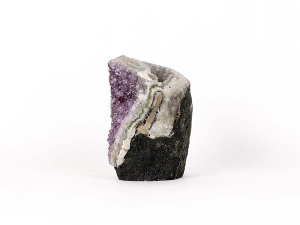 Black Violet Amethyst Geode - 1835g