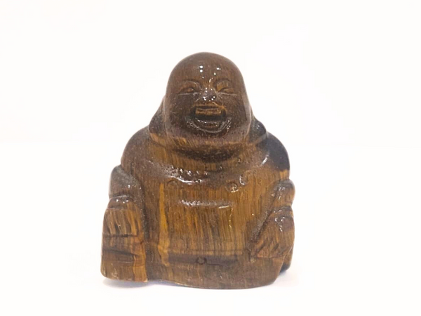 Laughing Buddha-Tiger Eye-50-75g