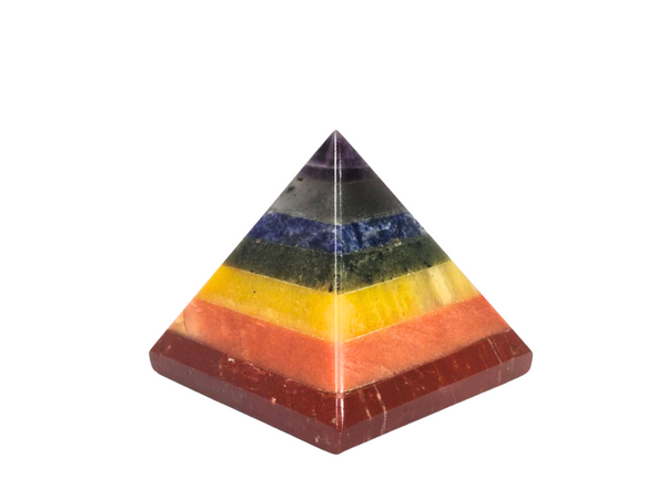 7 Chakra Pyramid-5-6 cm