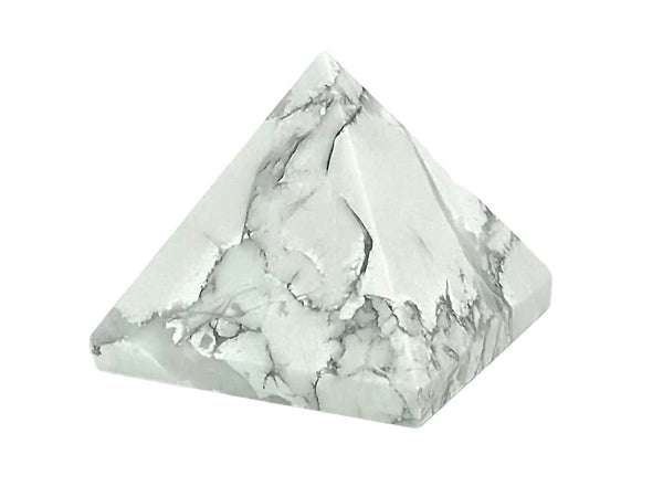 Howlite Pyramid-5-6 cm