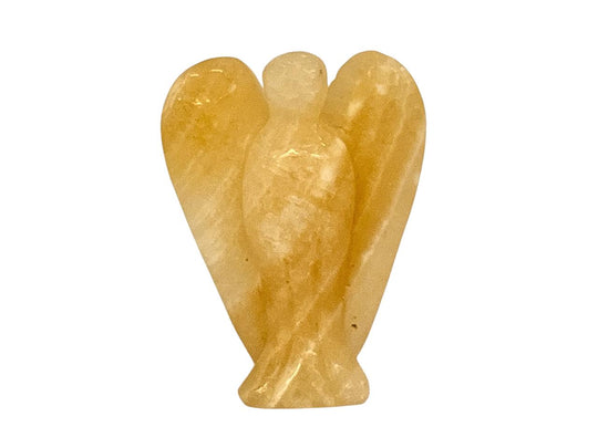 Yellow Calcite Angel  - High Grade