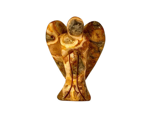 Crazy Lace Agate Angel  - High Grade