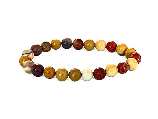 Mookaite Beads Bracelet