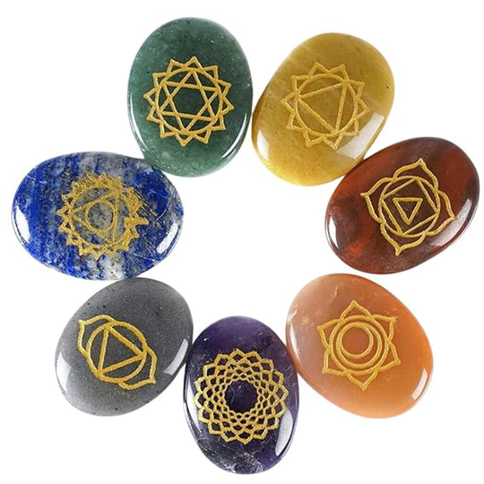 7 Chakra Pebbles set