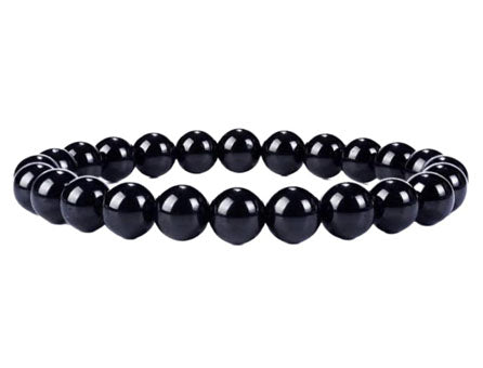 Black Tourmaline Beads Bracelet