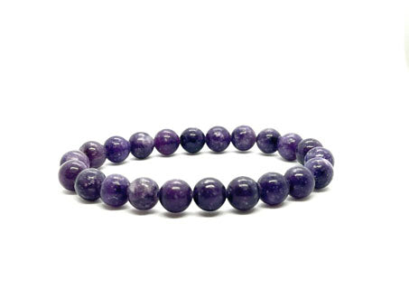 Lepidolite Beads Bracelet