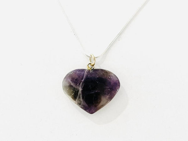 Amethyst Heart Pendant