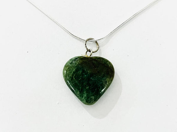 Green Aventurine Heart Pendant