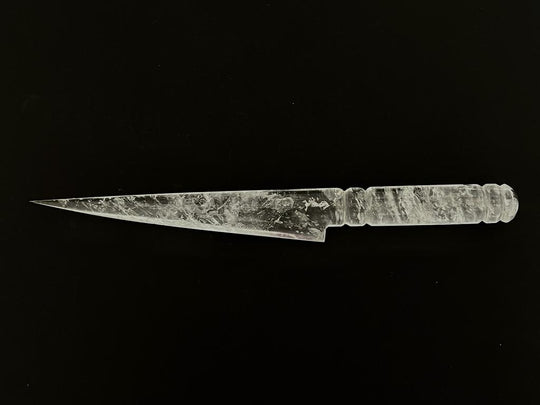 Crystal Knife with inclusion  - 21 - 23 cm