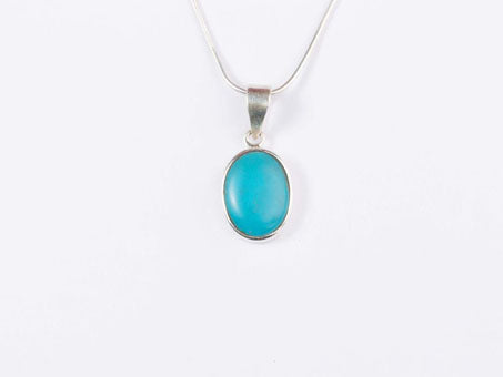 Silver Pendants - Turquoise